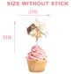 Celebrate With Magic: 10 Pcs Fairy Pastel Cupcake Toppers - Transform Your Treats!