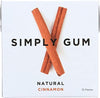 Simply Gum Natural Chewing Gum (Cinnamon, 15 Count (Pack Of 1))