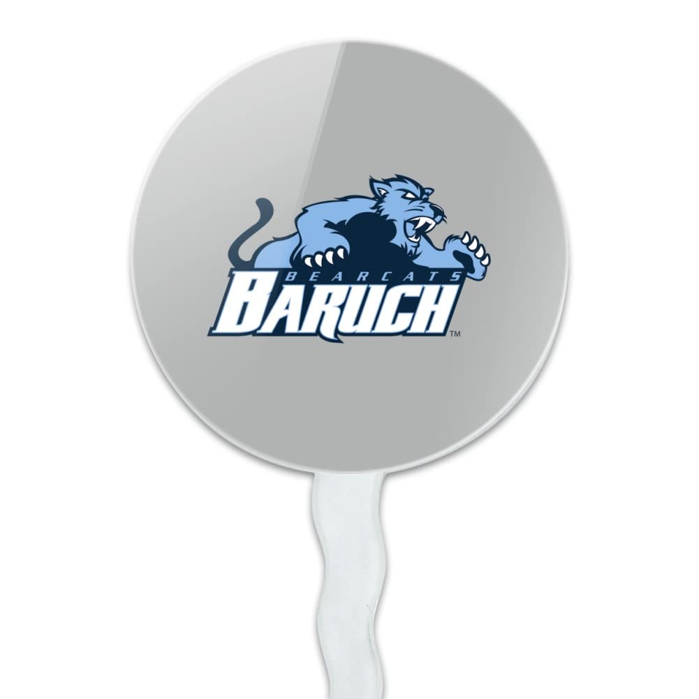 Baruch College Secondary Logo Cupcake Picks Toppers Decoration Set Of 6