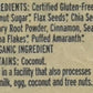 Purely Elizabeth, Superfood Vegan Oatmeal, Classic Cinnamon, 9.12 Oz, 6 Packets