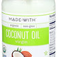 Made With Organic Oil Coconut Virgin, 14 Oz