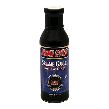 Iron Chef Sauce & Glaze Sesame Garlic - 15 fl oz
