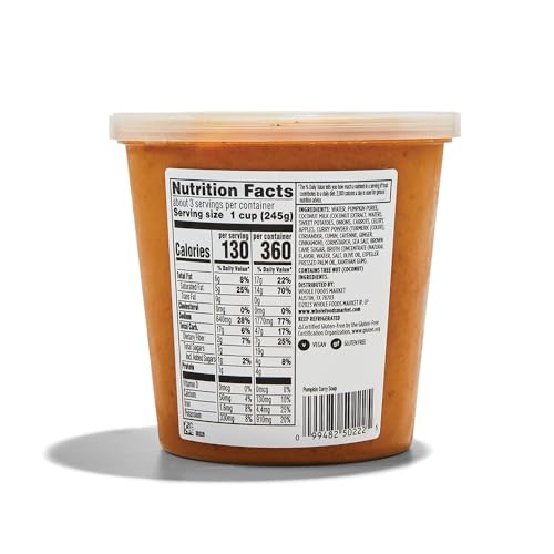 Whole Foods Market Kitchens Pumpkin Curry Soup, 24 OZ