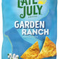Late July Snacks, Garden Ranch Tortilla Chips, 7.8-oz. Bag