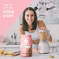 Flat Tummy Tea Meal Replacement Shake - Chocolate, 20 Servings, EBT Eligible - Plant Based Protein Powder for Women - Vitamins &