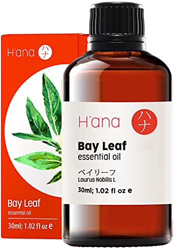 Haana Bay Leaf Essential Oil (1 Fl Oz) - Spicy, Herbaceous Scent