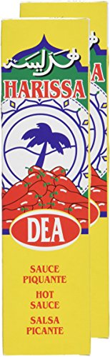 Dea Harissa Hot Sauce From France 2 Pack Combo 2X4.2 Oz (Pack Of 2 )