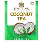 HYLEYS Tea Natural Coconut Green Tea - 25 Tea Bags, GMO Free, Gluten Free, Dairy Free, Sugar Free, 100% Natural