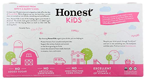 Honest Kids Organic Berry Good Lemonade, 6.76 Fl Oz (Pack of 8)
