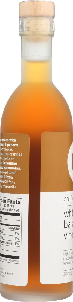 O Olive Oil California White Balsamic Vinegar - Case of 6 - 10.1 FZ(D0102HX795W.)