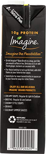 Imagine Chicken, Beef & Turkey Bone Broth 32 oz (Pack of 2)