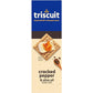 Triscuit Cracked Pepper & Olive Oil Whole Grain Wheat Crackers, Lunch Snacks, Bulk Snack Crackers, 6 - 8.5 oz Boxes