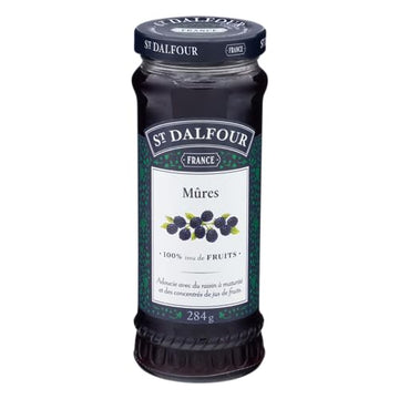 St. Dalfour 100% All Natural Fruit Conserve, Black Raspberry, 10 Ounce (Pack of 6)
