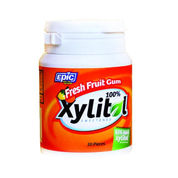 Epic - Xylitol Chewing Gum Fresh Fruit 50 Pc