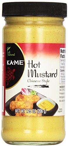 Kame Hot Peppered Mustard, 7.25 oz