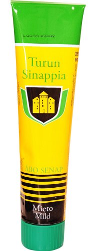 TURUN Mustard Mild 125gram 1pack Finland