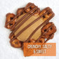 Snappers Peanut Butter & Pretzels Cluster Snack, Crunchy Pretzel with Milk Chocolate, 6 oz (Pack of 3)