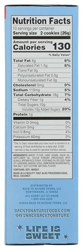 Back to Nature Classic Creme Sandwich Cookies - Plant-Based, Non-GMO - 9 Ounce Pack - Brown and White