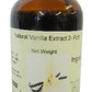 OLIVENATION Natural Bourbon Vanilla Flavor - Double Strength, Non-GMO, Gluten Free, Vegan - 4 Fl Oz