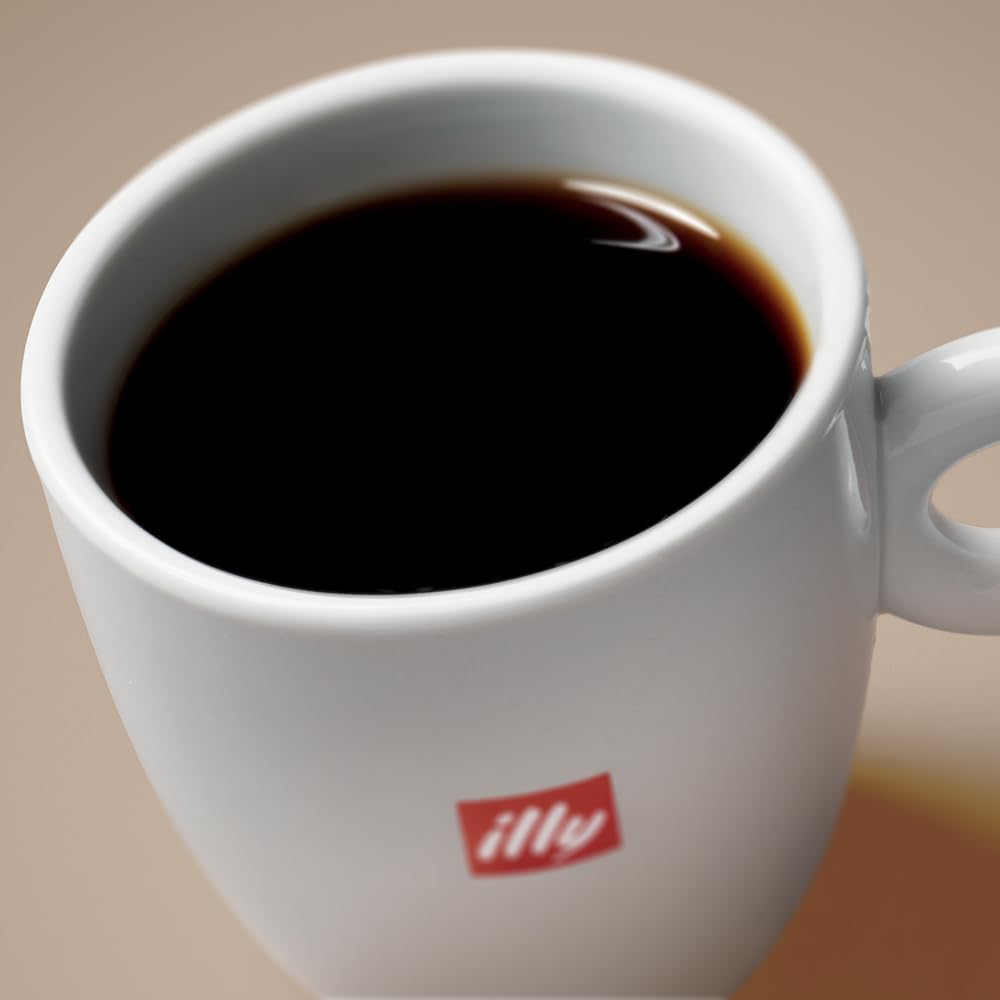illy Drip Coffee - Ground Coffee - 100% Arabica Ground Coffee - Forte Extra Dark Roast - Notes of Dark Chocolate & Toasted Bread