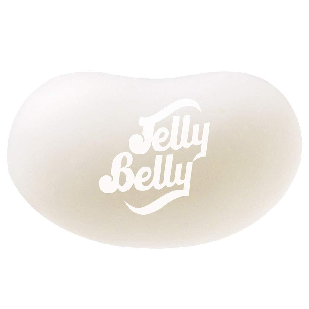 Jelly Belly Coconut Jelly Beans - Resealable Bags - 2 Pounds (2 x 16 Ounces) - White