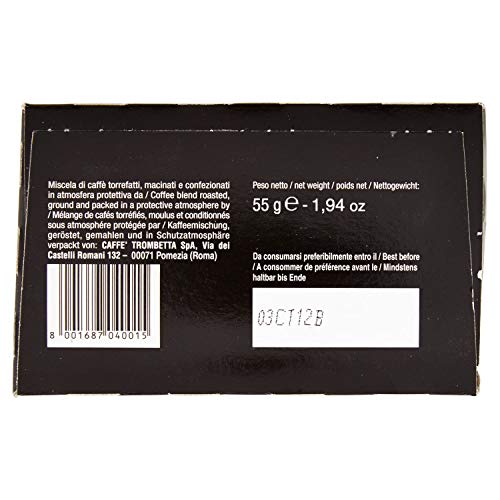 Trombetta lespresso Piu Crema  10 Count (Pack of 8)
