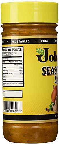 Johnny'S Seasoning Salt, Chef Blended, 16 Oz (2)