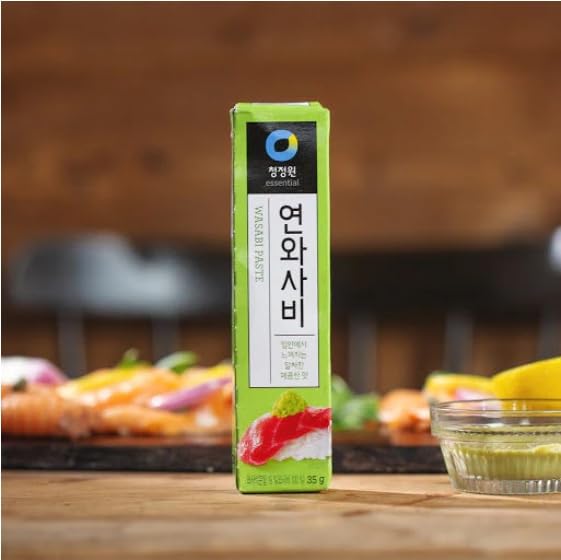 BC233 Korean Premium Light Wasabi Paste - Prepared Wasabi Sauce in Tube, 95g (3.35oz)