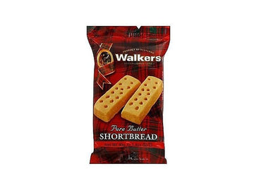 Walkers W116 Shortbread Cookies, 2/Pack, 24 Packs/Box