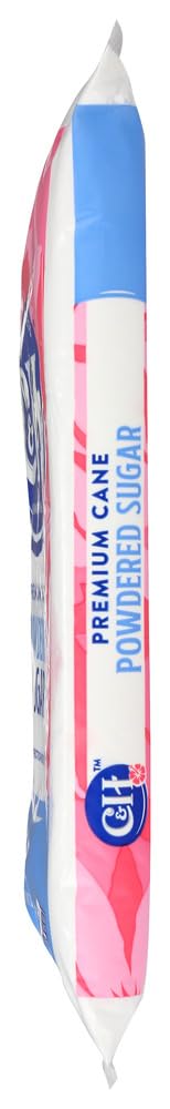 C&H, Pure Cane, Powdered Sugar, 32Oz Bag (Pack Of 2)