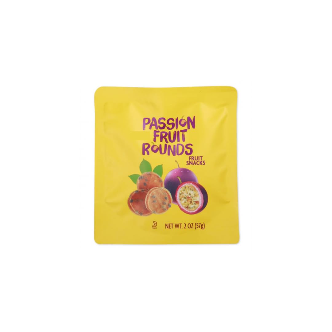 Generic Trader J Passion Fruit Rounds - Pack of 3 (2 oz Bags)