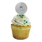 Marietta College Secondary Logo Cupcake Picks Toppers Decoration Set Of 6