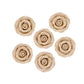 Global Sugar Art Premium Edible Roses, Unwired, 1.5 inches, Ivory, 12 Count by Chef Alan Tetreault