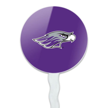 Uw Whitewater Primary Logo Cupcake Picks Toppers Decoration Set Of 6