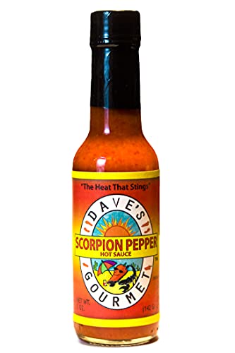 Daves Gourmet Scorpion Pepper Hot Sauce, 5 Ounces
