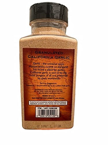 Kirkland Signature Granulated California Garlic, 16.6 Ounce
