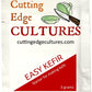 Cutting Edge Cultures Easy Kefir Starter Culture, 4 Pack, 20g, White, Model CEC-Starter-Culture-Kefir-1box