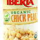 Iberia Organic Chickpeas  15.5 oz (Pack of 8)