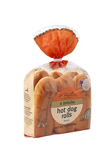 St. Pierre, Brioche Hot Dog Rolls (6 Count)