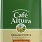 Cafe Altura Whole Bean Organic Coffee, Regular Roast (Packaging May Vary)
