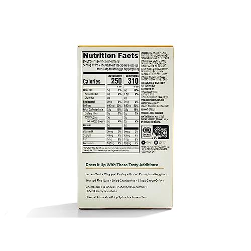 365 by Whole Foods Market Organic Lemon Herb Pearled Couscous 5 OZ