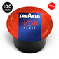 Lavazza Blue Espresso Lungo Top Class Coffee compact pieces, 100 Count, Model I0100197