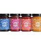Blueberry, Raspberry, Strawberry, and Apricot Jam - 4 pack