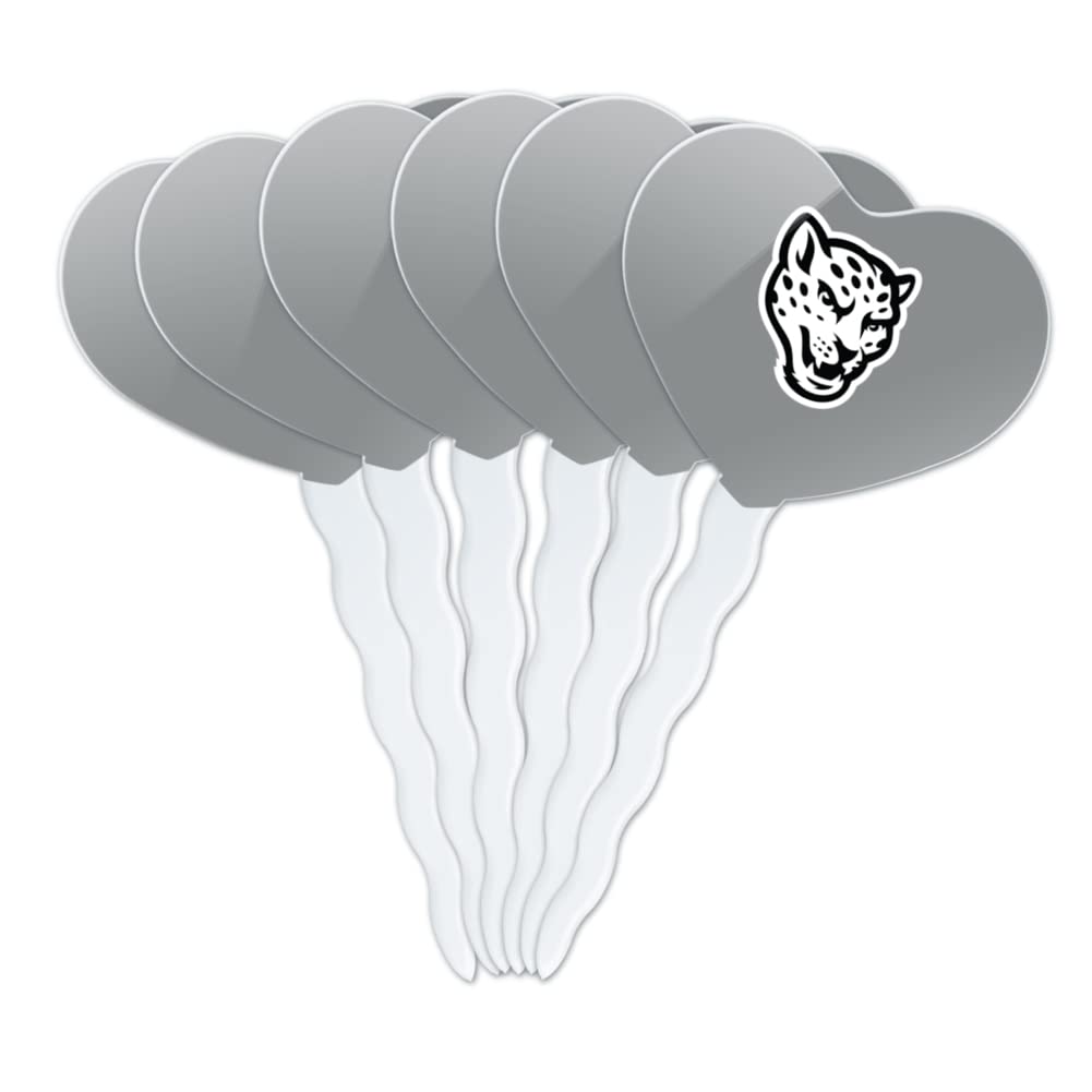 GRAPHICS & MORE Cupcake Picks Set of 6, Texas A&M University-San Antonio Secondary Logo, Acrylic Decoration Toppers