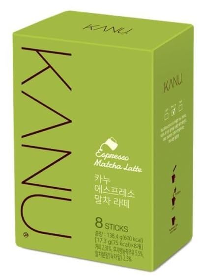 Kanu Maxim Latte Instant Coffee (Matcha(17.3g x 8T))