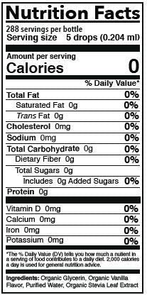 Sweetleaf Organic Sweet Drops - Flavored Stevia Liquid Sweetener, Stevia Extract, Zero Calorie, Keto Friendly, Non Gmo, Natural Flavor, Sugar Alternative - Vanilla Creme, 2 Fl Oz (Pack Of 1)