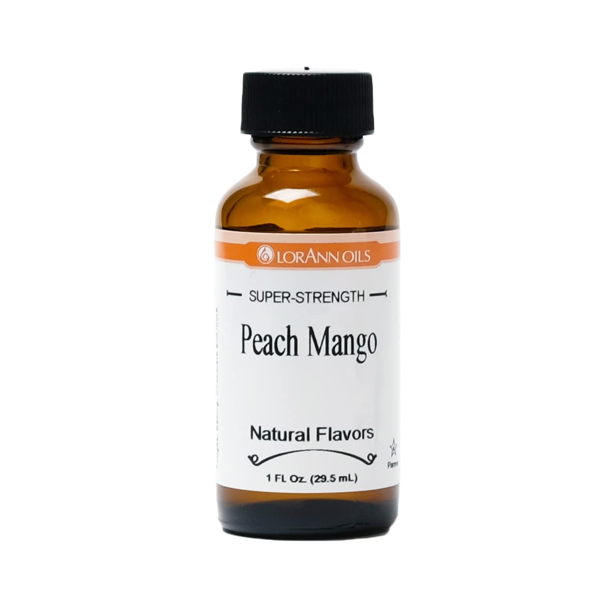 Lorann Peach Mango Ss Flavor, 1 Ounce Bottle