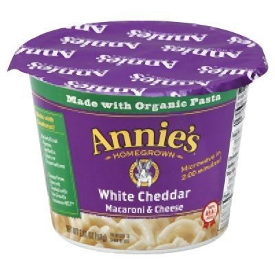 Annie's Homegrown White Cheddar Microwavable Mac and Cheese Cup - 2.01 oz