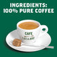 Cafe La Llave Whole Bean (32 ounce) Espresso Coffee, for Your Coffee Maker, (Pack of 2)