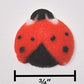 Oasis Supply Sugar Decorations, Lady-Bugs, 12 Count